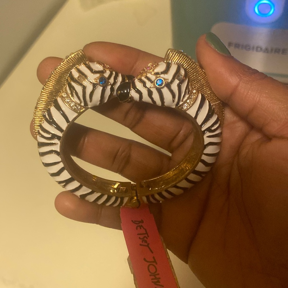 Vintage zebra Betsy johnson